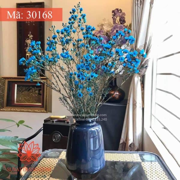 Lọ Hoa Chuông Men Hỏa Biến Bát Tràng - 30168