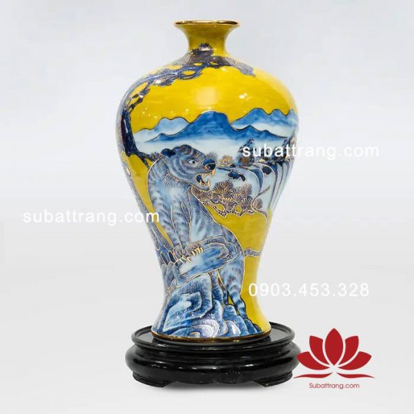 Mai bình tích lộc chúa sơn lâm vẽ vàng ảnh 1