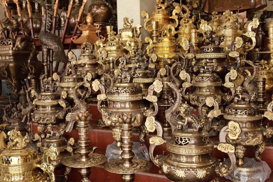 Làng nghề đúc đồng Đại Bái - Nghệ thuật truyền thống hòa quyện cùng sự tinh xảo hiện đại