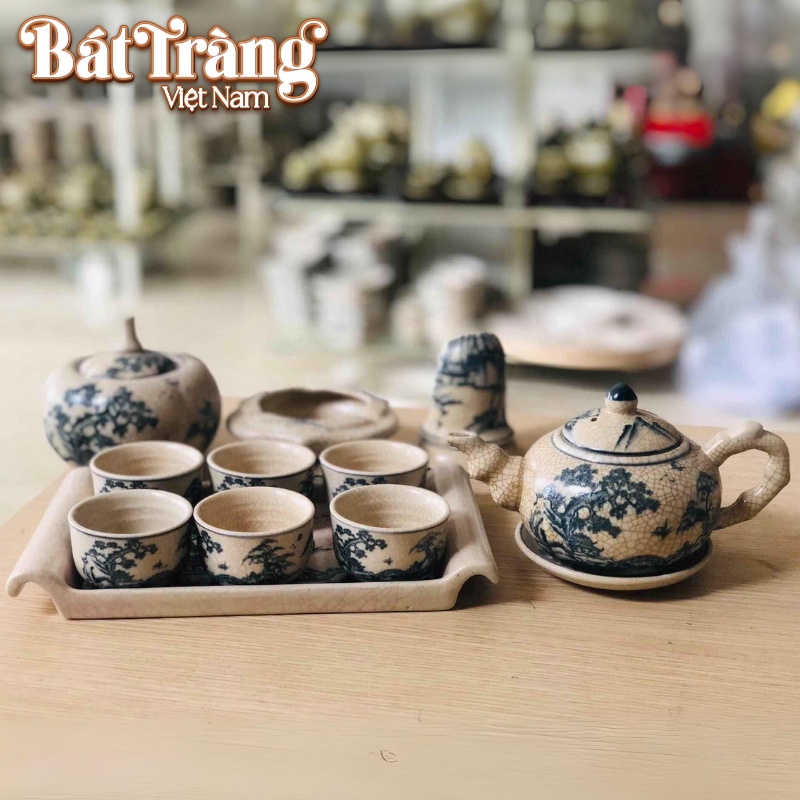 Sản xuất ấm chén truyền thống và hiện đại – Hành trình giữ gìn nghệ thuật gốm sứ