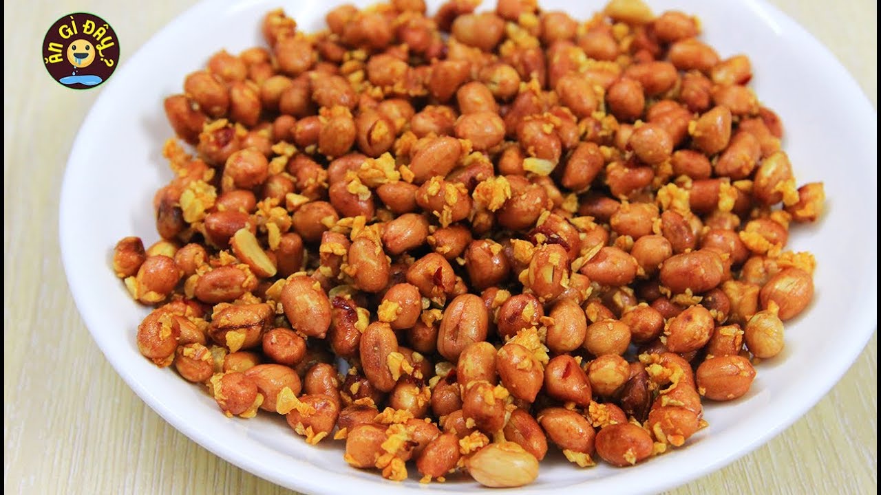 Cách làm đậu phộng rang tỏi ớt đơn giản mà thơm ngon chuẩn vị